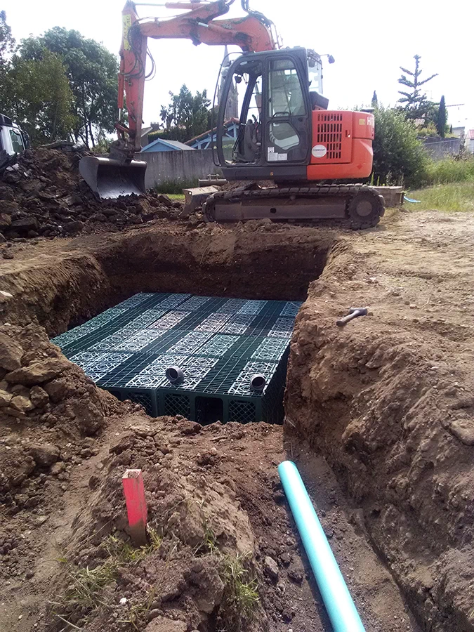 Travaux de terrassement à Pont Saint Martin par JMTP Figureau